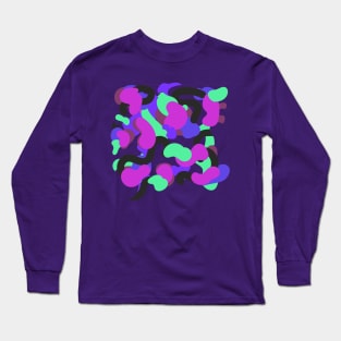 Abstract pattern colourful Long Sleeve T-Shirt